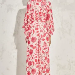Namrata Joshipura Pink Eden Batwing Sleeve Jumpsuit -Deals Drapizia Store 01042023nj01 5