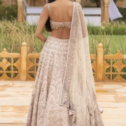 Arpita Mehta Coconut And Rose Gold Hand Embroidered Lehenga Set 7 Arpita Mehta Coconut And Rose Gold Hand Embroidered Lehenga Set -Deals Drapizia Store 031123am44 3 2