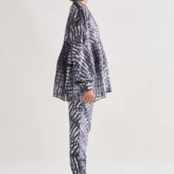 Amrich Black Shibori Handcrafted Top 11 Amrich Black Shibori Handcrafted Top -Deals Drapizia Store 0504202301 2