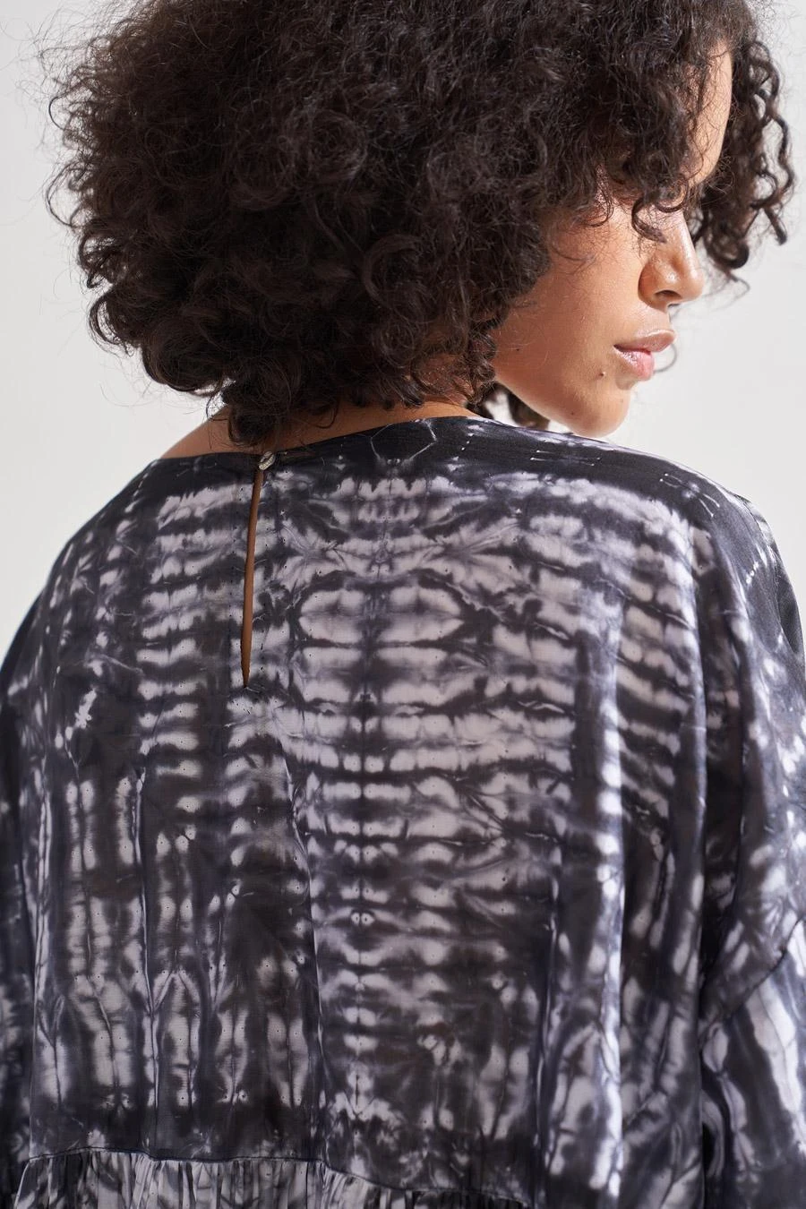 Amrich Black Shibori Handcrafted Top 7 Amrich Black Shibori Handcrafted Top - Image 5