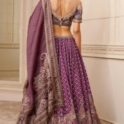 Tarun Tahiliani Aubergine Embellished Lehenga Set -Deals Drapizia Store 05052023tt06 4