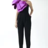 Gauri & Nainika Black Dramatic Bow Jumpsuit -Deals Drapizia Store 0809gk08 1