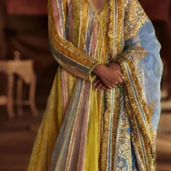 Itrh Panelled Lampi Angrakha Set With Zari Dupatta -Deals Drapizia Store 1001a 3