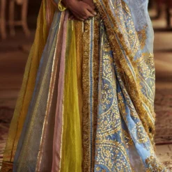 Itrh Panelled Lampi Angrakha Set With Zari Dupatta -Deals Drapizia Store 1001a 4