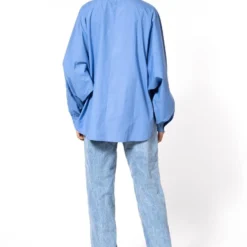 Dhruv Kapoor Blue Embellished Shirt -Deals Drapizia Store 1011dk6 5