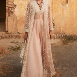 Ridhi Mehra Champagne Embroidered Jacket & Jumpsuit Set 8 Ridhi Mehra Champagne Embroidered Jacket & Jumpsuit Set -Deals Drapizia Store 102rm3 2