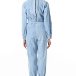 Kanika Goyal Label Floral Patched Denim Crop Top -Deals Drapizia Store 110kg1 3