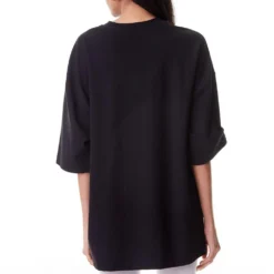 Kanika Goyal Label Black Oversized Patch T-shirt -Deals Drapizia Store 110kg10 3