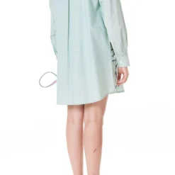 Kanika Goyal Label Cyan Green Applique Shirt 7 Kanika Goyal Label Cyan Green Applique Shirt -Deals Drapizia Store 110kg21 3