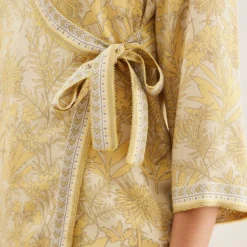 PATINE Beige Shikargah Bell Sleeve Wrap Top -Deals Drapizia Store 111pat33 5