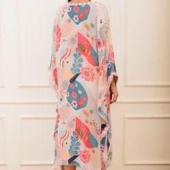 Varun Bahl Pret Multicoloured Amoeba Printed Kaftan -Deals Drapizia Store 111vb24 4