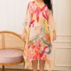 Varun Bahl Pret Floral Printed Georgette Kaftan