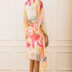 Varun Bahl Pret Floral Printed Georgette Kaftan -Deals Drapizia Store 111vb28 6