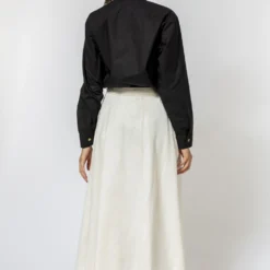 Ode To Odd Black Cotton Poplin Shirt -Deals Drapizia Store 123odd18 5