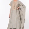 Anamika Khanna Green Embroidered Kaftan Set