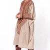 Divya Sheth Beige Embroidered Kaftan Set 1 Divya Sheth Beige Embroidered Kaftan Set -Deals Drapizia Store 128ds3 1