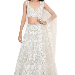 Payal Singhal Grey Embroidered Lehenga Set -Deals Drapizia Store 1311psn7 6