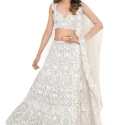 Payal Singhal Grey Embroidered Lehenga Set -Deals Drapizia Store 1311psn7 8