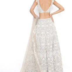 Payal Singhal Grey Embroidered Lehenga Set -Deals Drapizia Store 1311psn7 9