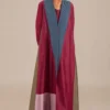 AMPM Bahaar Mulberry Cotton-Silk Abaya Set -Deals Drapizia Store 131223ampm7 1