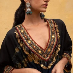 CAPISVIRLEO Multi-coloured Drawstring Kaftan 10 CAPISVIRLEO Multi-coloured Drawstring Kaftan -Deals Drapizia Store 132cp1 4