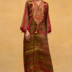 CAPISVIRLEO Green Embellished Tunic -Deals Drapizia Store 132cp8 3