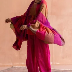 Swatti Kapoor Rani Pink Hand Embellished Top -Deals Drapizia Store 13623sk13 3