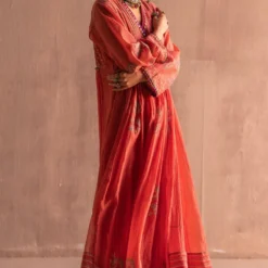 Swatti Kapoor Coral Hand Embellished Kurta -Deals Drapizia Store 13623sk32 3