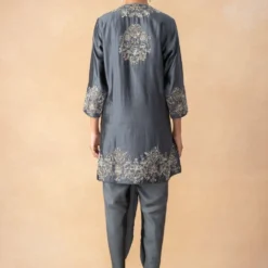 Jayanti Reddy Grey Zardosi Embroidered Kurta Set -Deals Drapizia Store 141123jr14 5