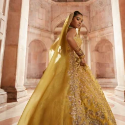 Mrunalini Rao Yellow Florette Lehenga Set -Deals Drapizia Store 1411mr9 4