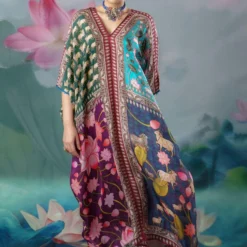 Rajdeep Ranawat Jade Majida V-neck Kaftan 13 Rajdeep Ranawat Jade Majida V-neck Kaftan -Deals Drapizia Store 1503rr01 4