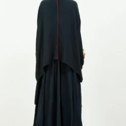 Aseem Kapoor Deep Teal Fizaa Kaftan Set -Deals Drapizia Store 150723ak17 4