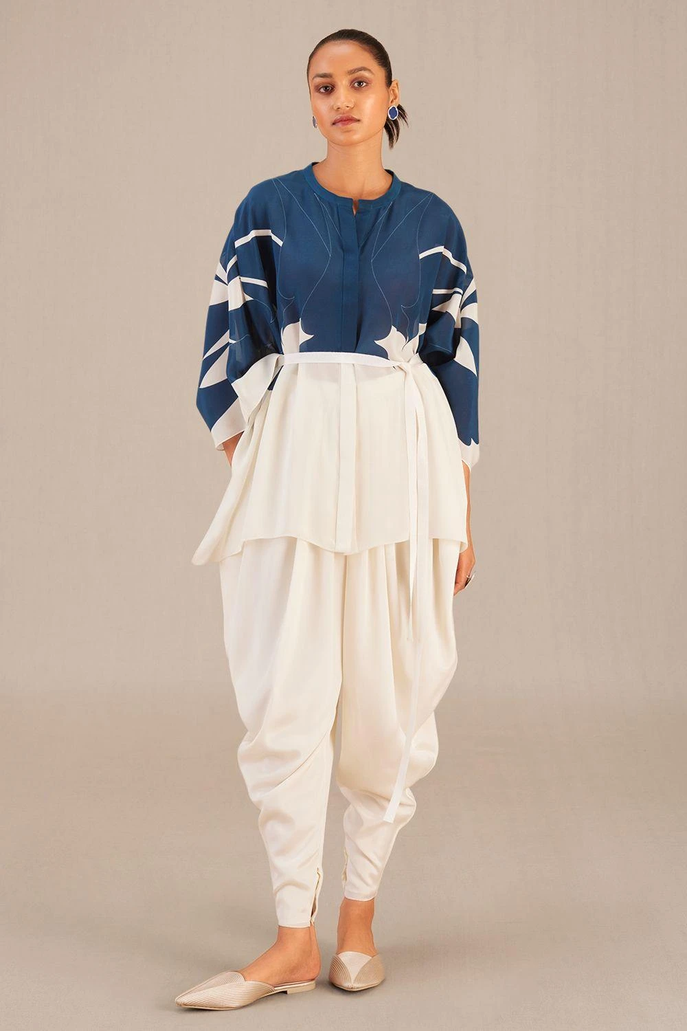 AMPM Vaara Verdant Green Kaftan Co-Ord Set 3 AMPM Vaara Verdant Green Kaftan Co-Ord Set