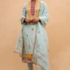 Anamika Khanna Blue Embellished Kurta Set -Deals Drapizia Store 152ak1 1