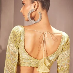 Ritika Mirchandani Olive Gold Ilay Embellished Lehenga Set -Deals Drapizia Store 15523rm32 4