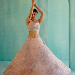 Mishru Mila Floral Embellished Lehenga Set -Deals Drapizia Store 15923mu7 6