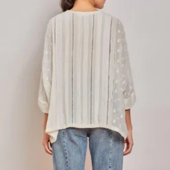 PATINE Chikankari Embroidered Oversized Top -Deals Drapizia Store 15946 5