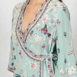 PATINE Aqua Nawaz Classic Wrap Top -Deals Drapizia Store 15960 4