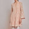PATINE Peach Chikankari Embroidered Tunic -Deals Drapizia Store 15975 1