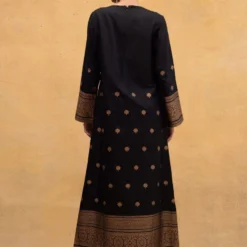 Payal Khandwala Black Handwoven Silk Engineered Brocade Maxi -Deals Drapizia Store 1611pk3 5