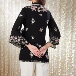 PATINE Black Shikargah Wrap Top -Deals Drapizia Store 16467 4