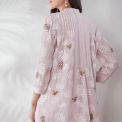 PATINE Fern Blush Embroidered Pintuck Top -Deals Drapizia Store 16588 5