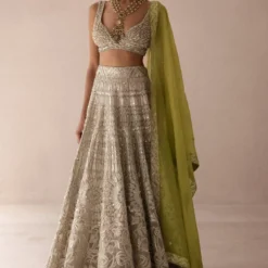 Varun Nidhika Citrus Palladio Lehenga Set