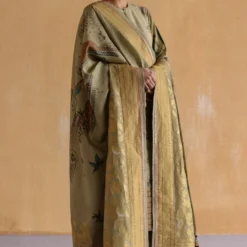 Archana Jaju Sage Hand Painted Kalamkari Kurta Set -Deals Drapizia Store 18423ajh8 3