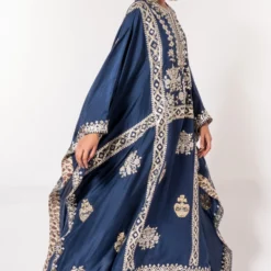 Divya Sheth Indigo Embroidered Kaftan -Deals Drapizia Store 184dy21 3