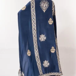 Divya Sheth Indigo Embroidered Kaftan -Deals Drapizia Store 184dy21 5