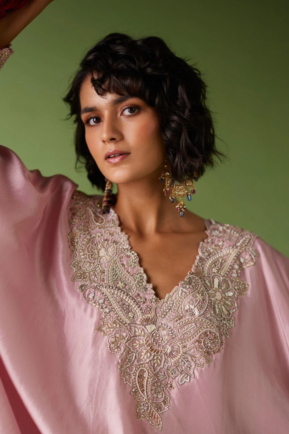 Mrunalini Rao Reva Kaftan Set 5 Mrunalini Rao Reva Kaftan Set - Image 3