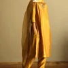 Shorshe Ochre Chanderi Kurta Set -Deals Drapizia Store 1910s14 1