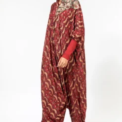Divya Sheth Hand Block Printed Silk Jumpsuit -Deals Drapizia Store 191ds7 2