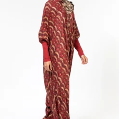 Divya Sheth Hand Block Printed Silk Jumpsuit -Deals Drapizia Store 191ds7 3